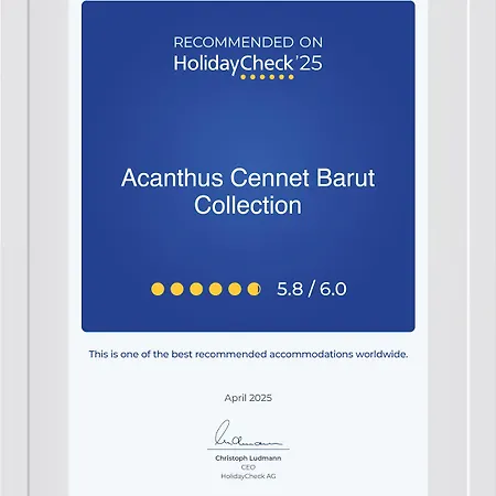 Resort Acanthus Cennet Barut Collection